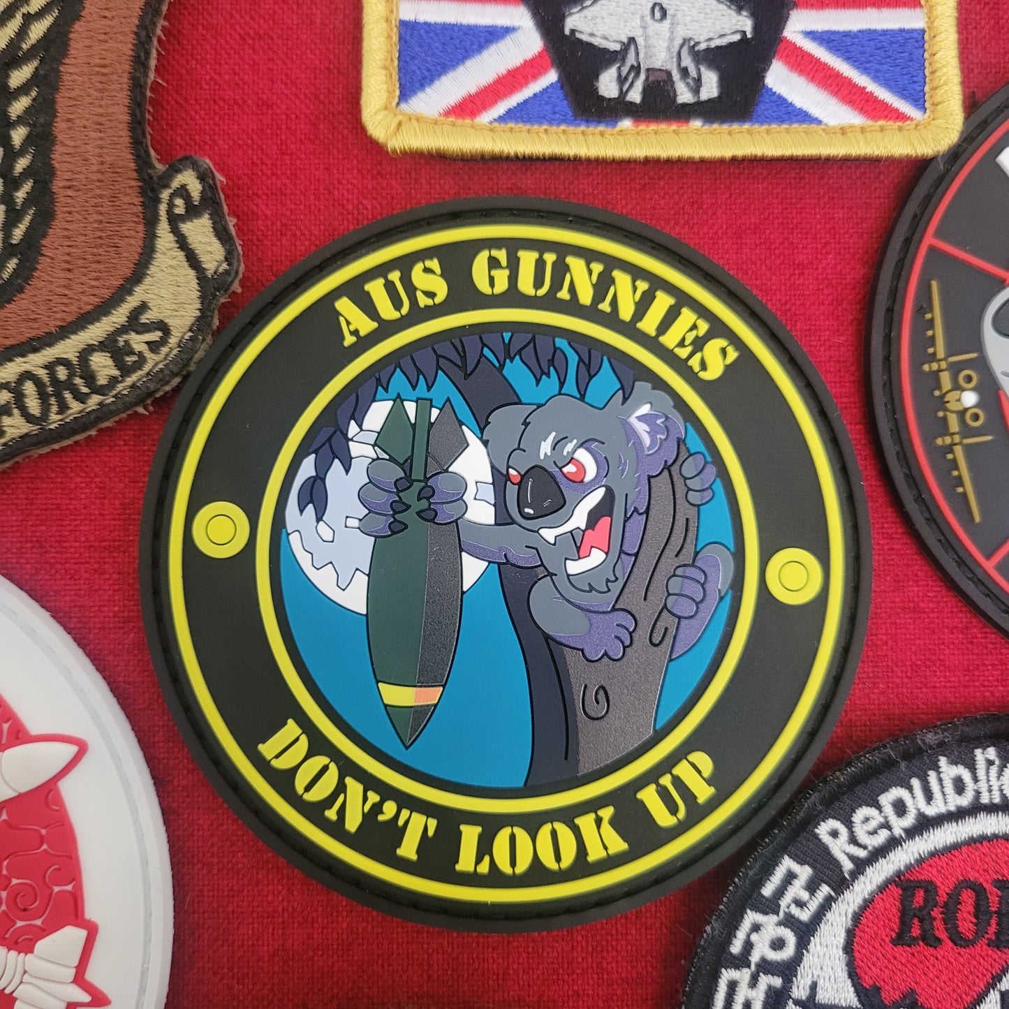 Aus Gunnies Drop Bear Patch